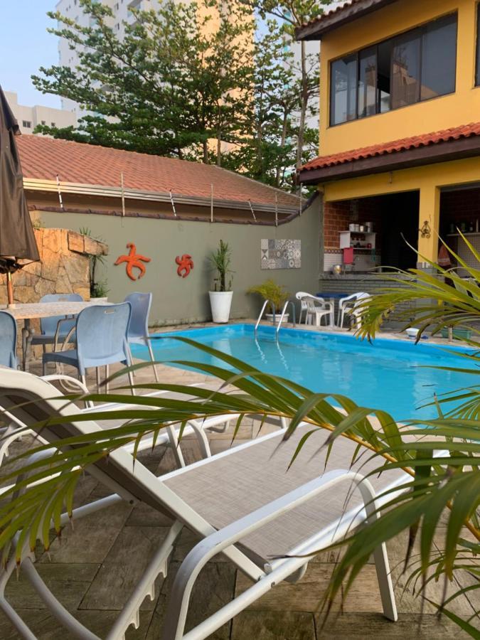 Lindo Sobrado Amarelo -Proximo A Praia Mongagua Ngoại thất bức ảnh