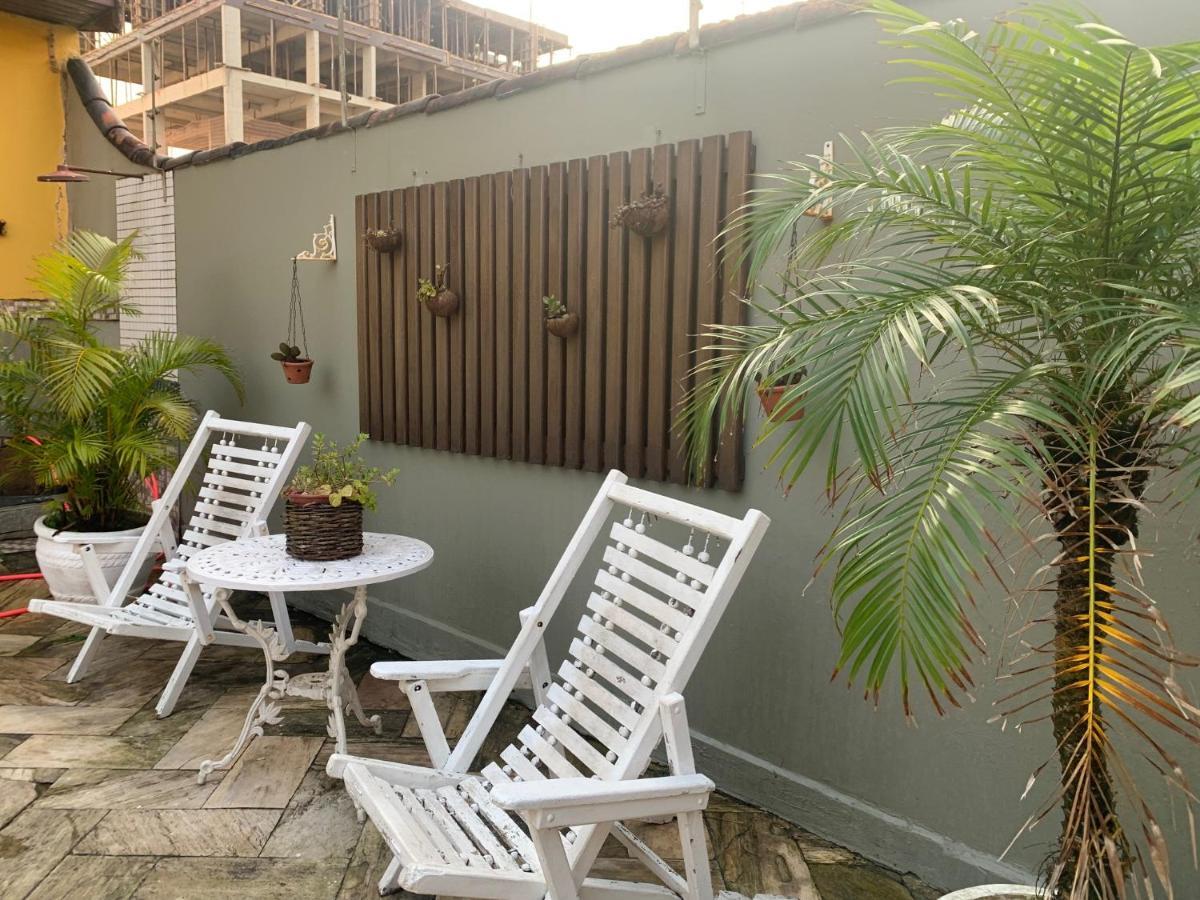 Lindo Sobrado Amarelo -Proximo A Praia Mongagua Ngoại thất bức ảnh