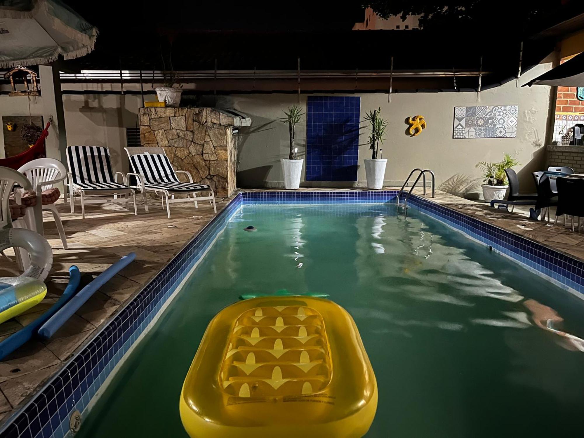 Lindo Sobrado Amarelo -Proximo A Praia Mongagua Ngoại thất bức ảnh