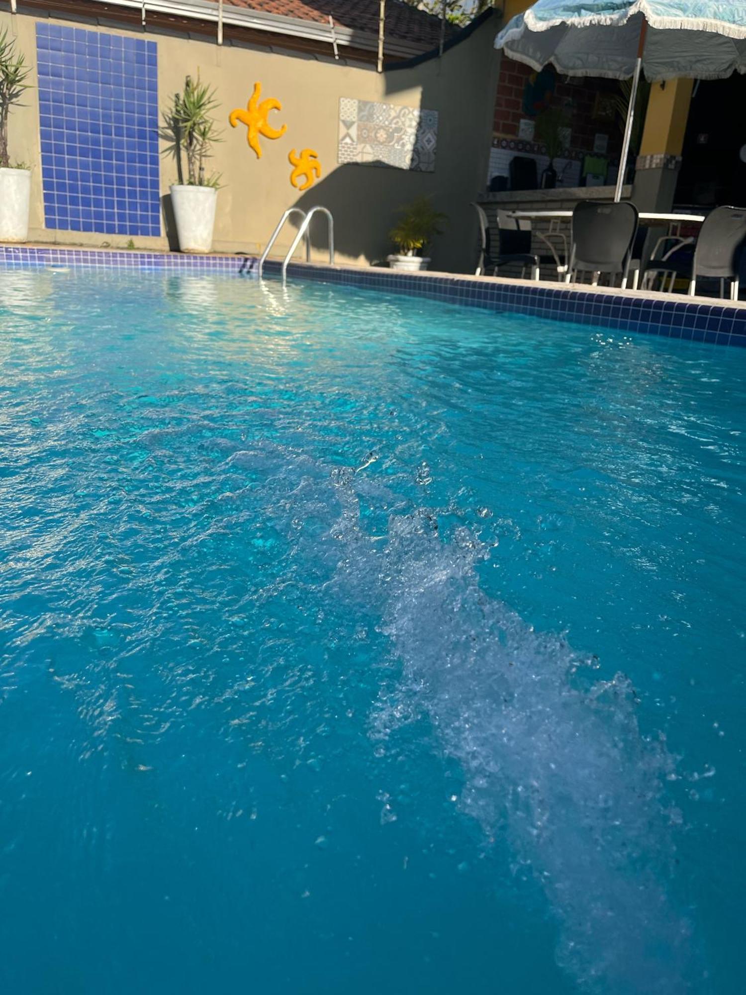 Lindo Sobrado Amarelo -Proximo A Praia Mongagua Ngoại thất bức ảnh